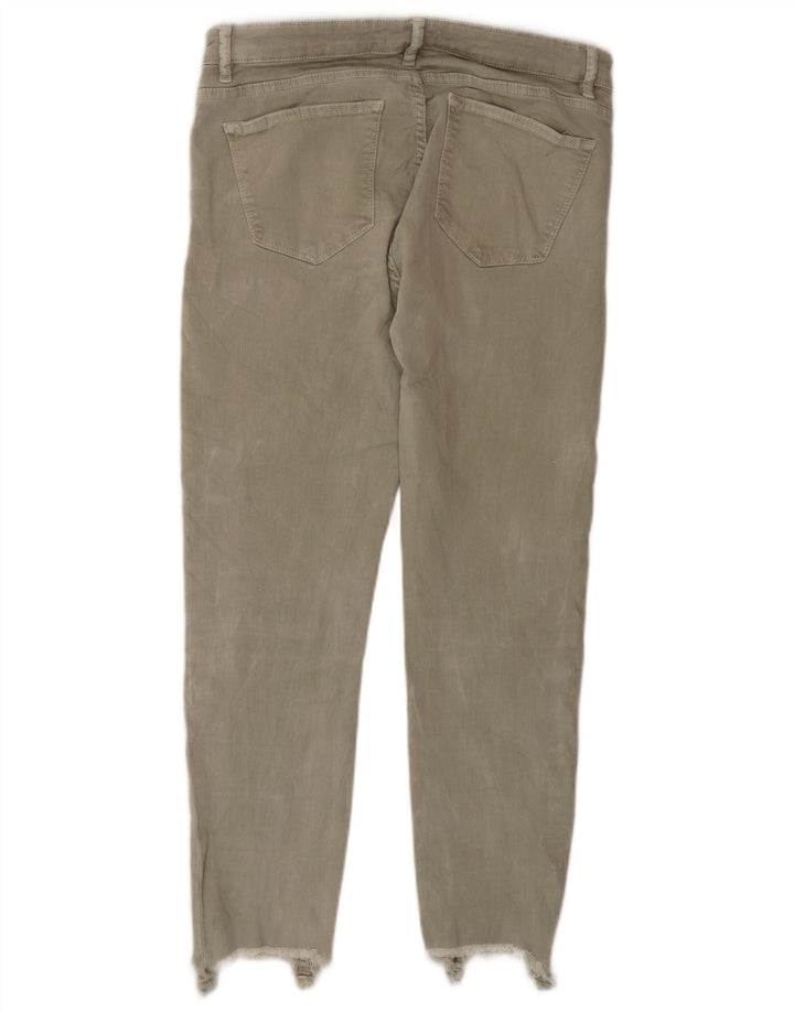Zara Jeans Slim Mujer EU 40 Medium W30 L26 Gris