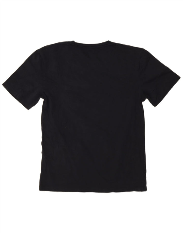 Zara Hombre Camiseta Top Grande Azul Marino