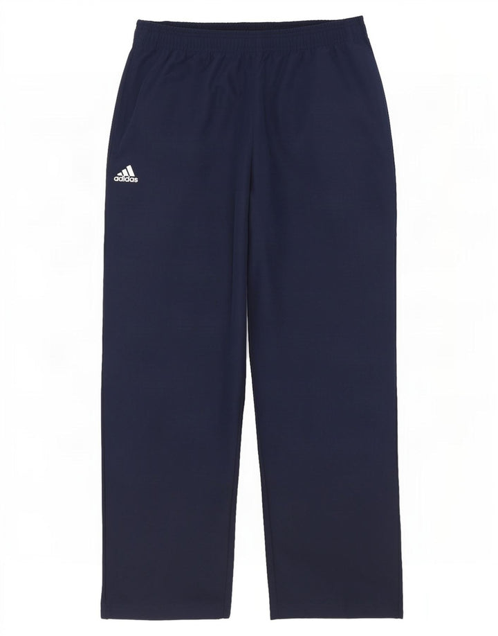 Adidas Pantalones De Chándal Gráficos Para Hombre Grande Azul Marino Poliéster