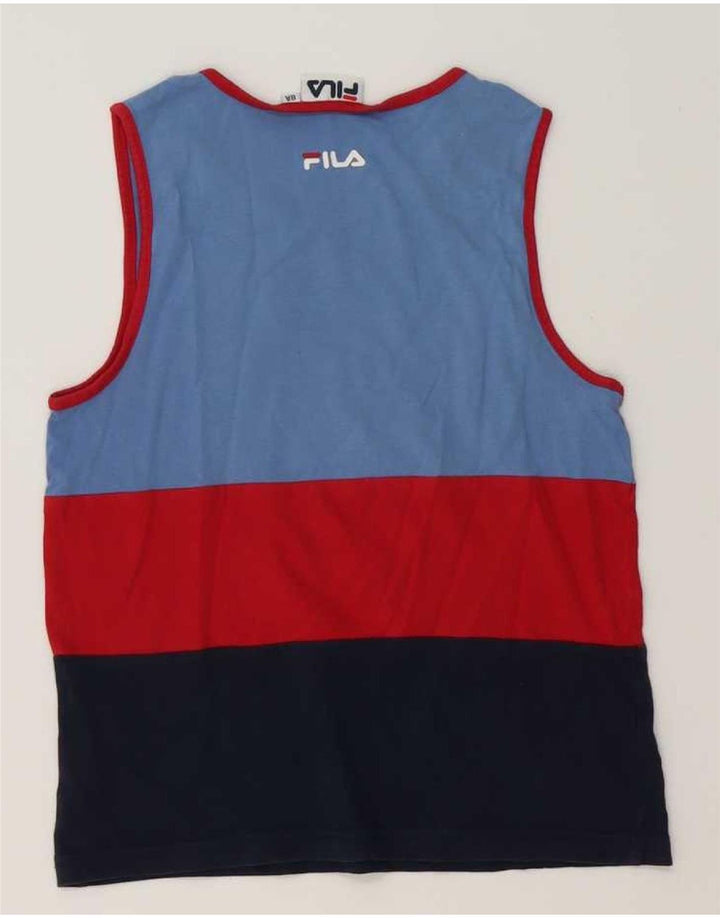 Fila Camiseta sin mangas para niño 7-8 años, multicolor