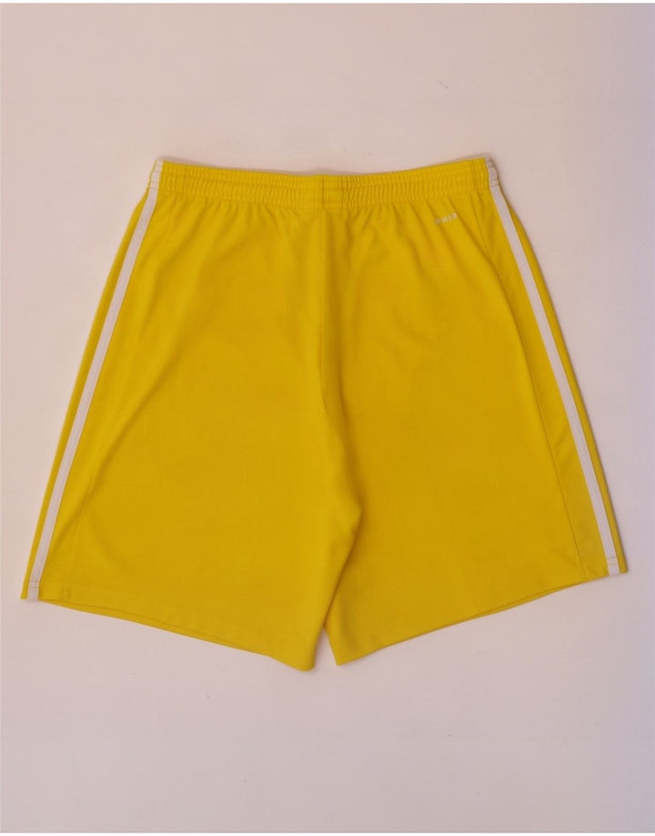 Pantalones Cortos Deportivos Adidas Hombre Amarillo Medio Poliéster