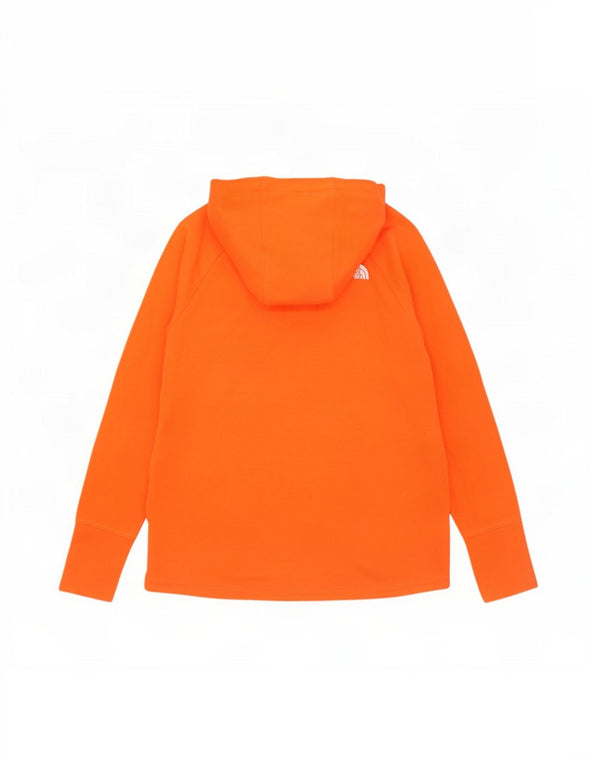 The North Face Sudadera con capucha y cremallera para mujer UK 46 Grande Algodón naranja