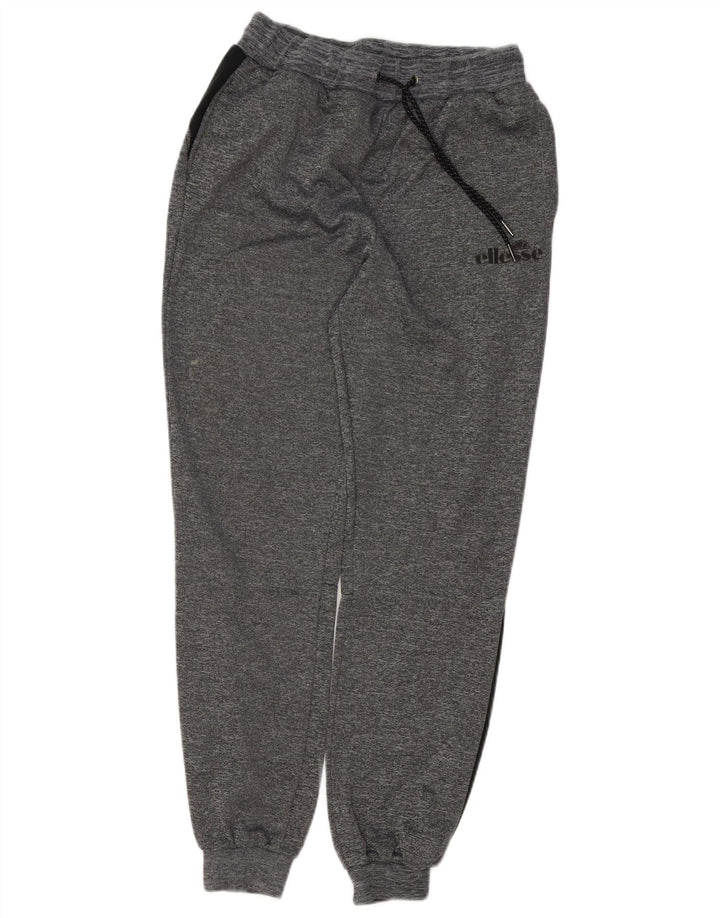 Ellesse Hombre Pantalones De Chándal Joggers Gris Medio Poliéster Color Block