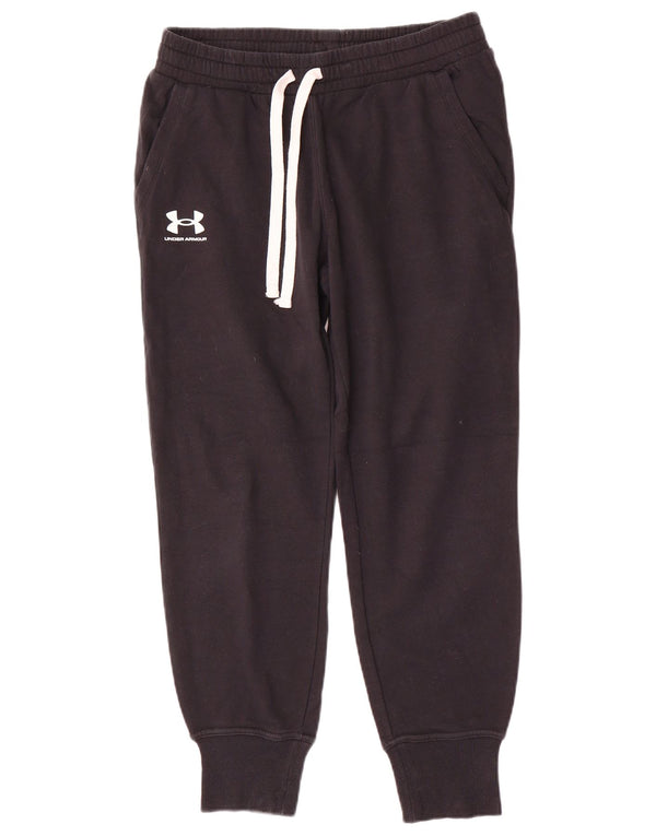 Under Armour Pantalones de chándal holgados para hombre Joggers Medium Black Cotton
