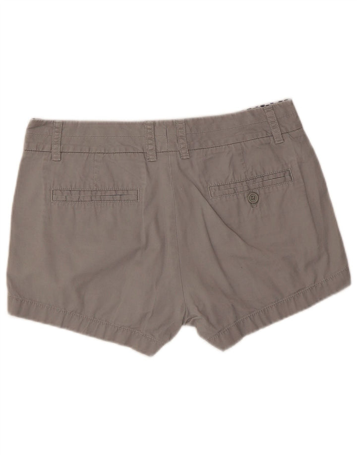 Pantalones cortos chinos para mujer J. Crew W30 Algodón gris medio