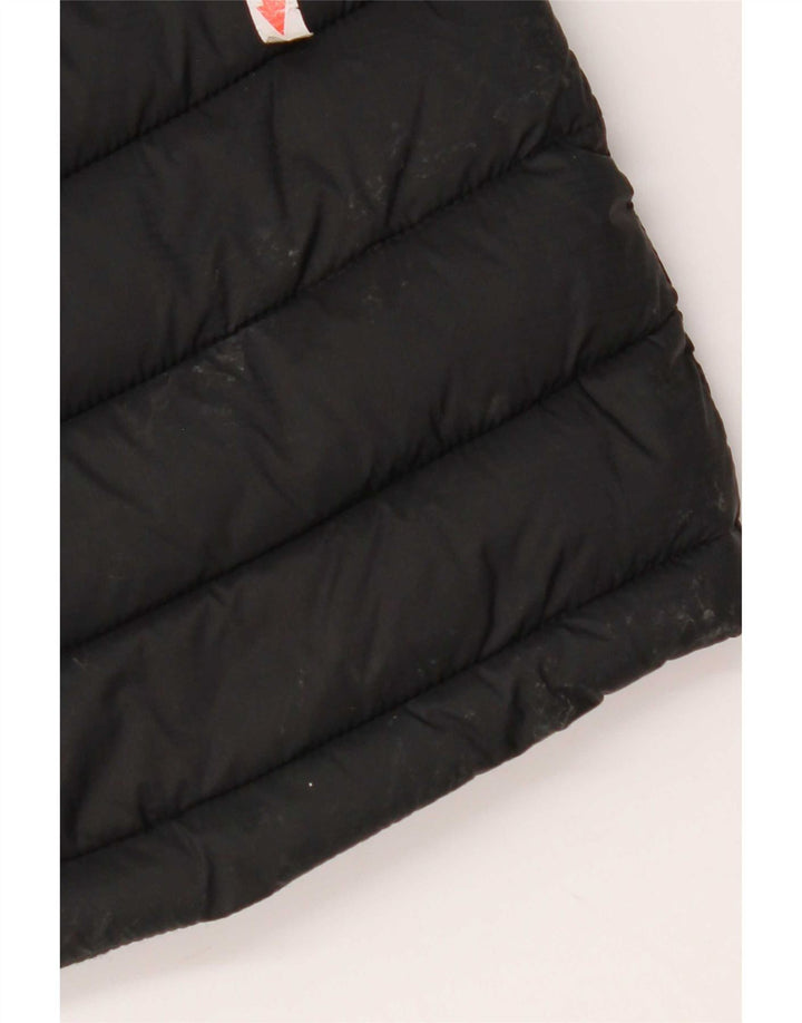 Berghaus Chaqueta acolchada con capucha para niña 9-10 años Negro Poliéster