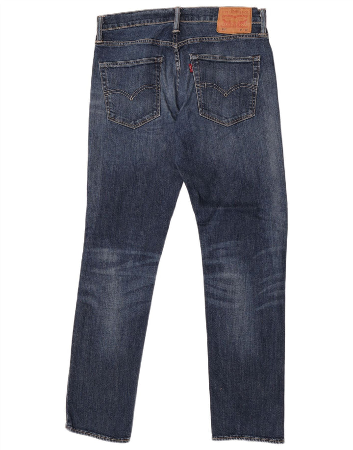 Levi's Hombre 511 Slim Jeans W31 L32 Algodón Azul