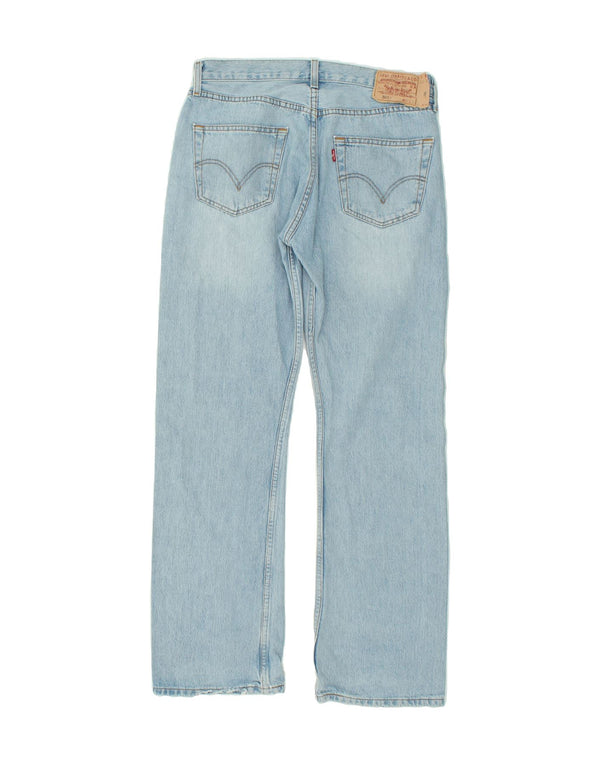 LEVI'S Jeans rectos 501 para hombre W32 L32 Algodón azul