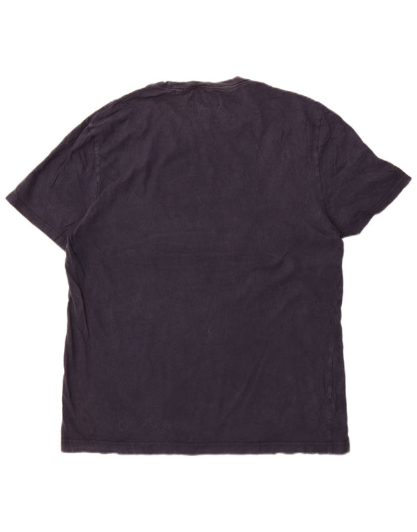 Penguin - Camiseta gráfica para hombre, talla XL, algodón azul marino