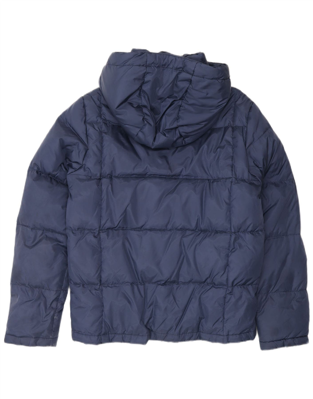KAPPA Chaqueta acolchada con capucha para hombre UK 38 Medium Azul marino Poliamida