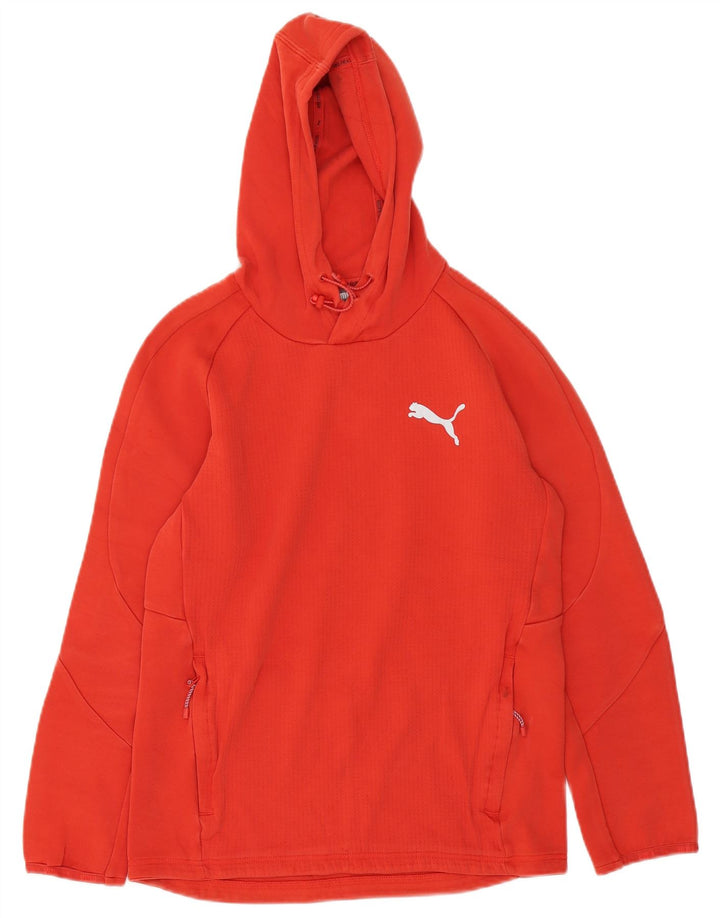 Puma Hombre Sudadera con capucha Jumper Small Naranja