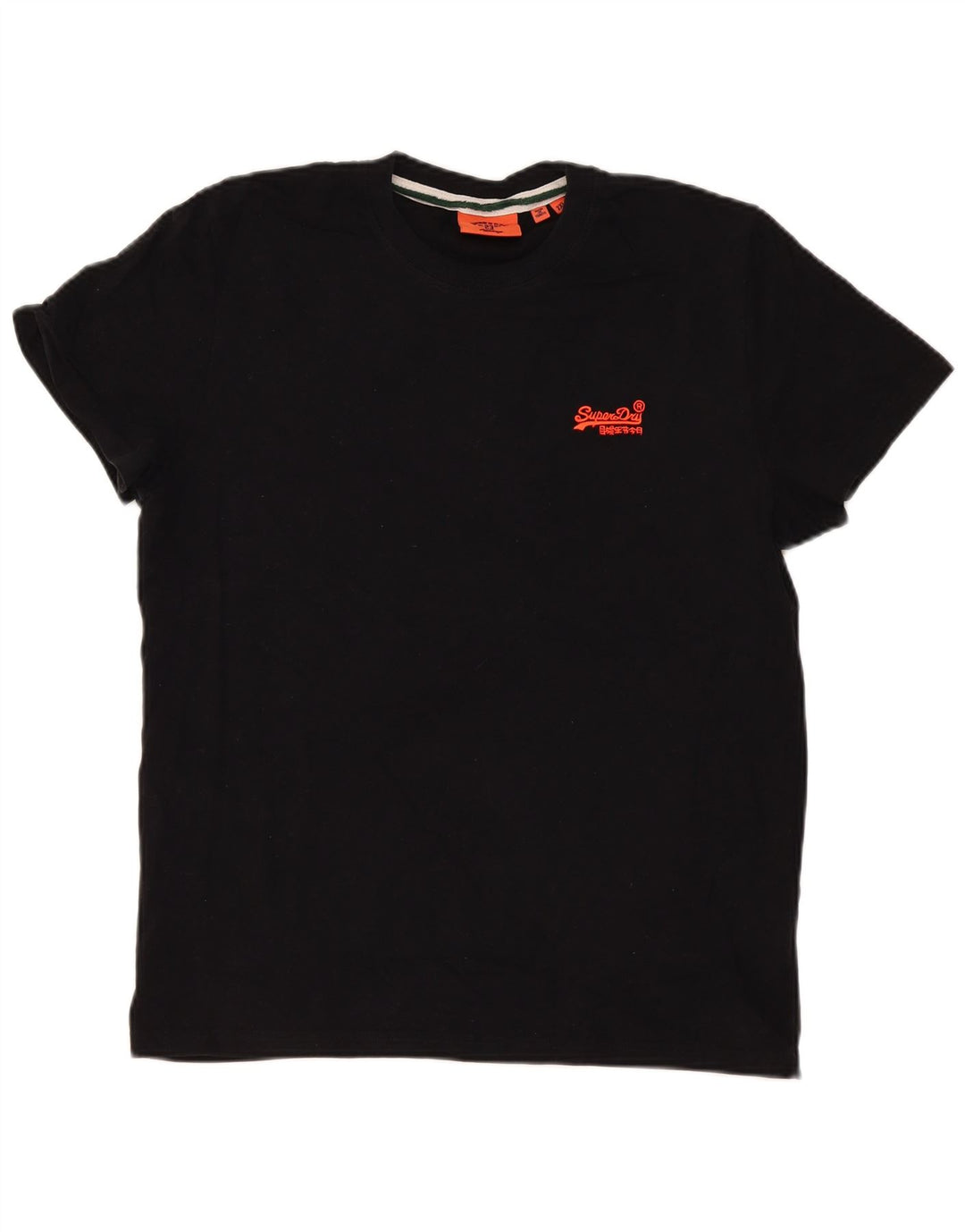 Camiseta Superdry Mujer Top 2XL Algodón Negro