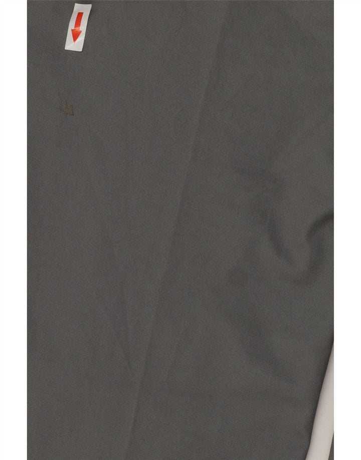 Marks & Spencer Pantalón de traje recto para hombre W32 L29 Algodón gris