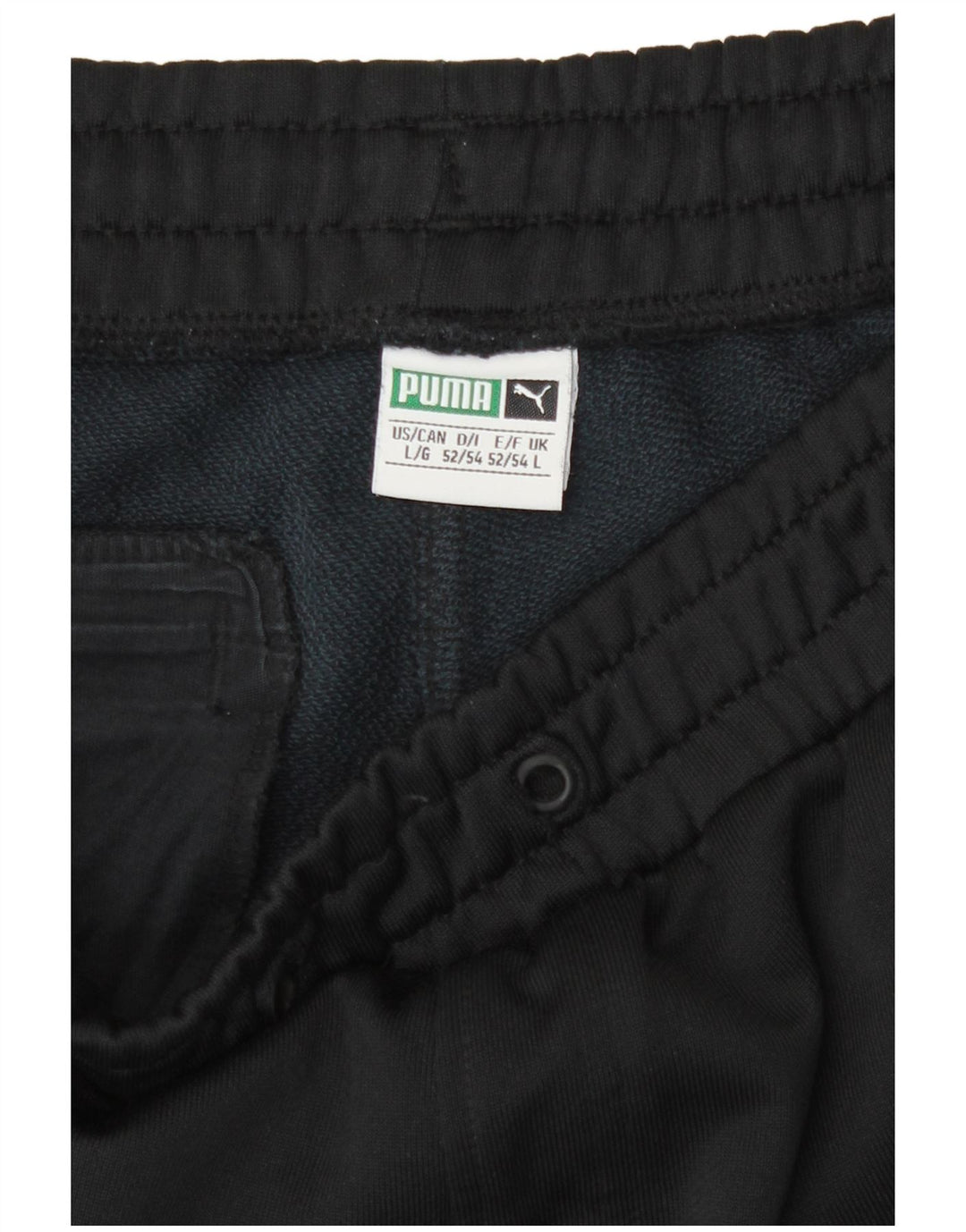 Puma Pantalones De Chándal Joggers Large Negro Colorblock