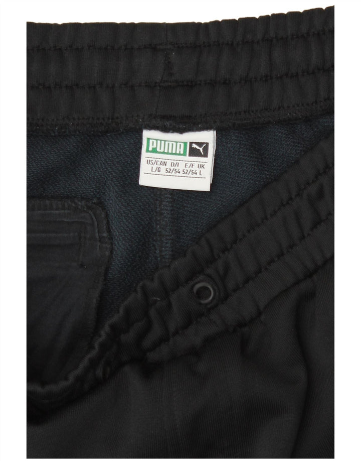 Puma Pantalones De Chándal Joggers Large Negro Colorblock