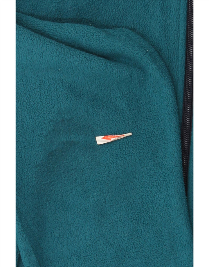 Marks & Spencer Chaqueta polar para mujer UK 44 Poliéster azul grande