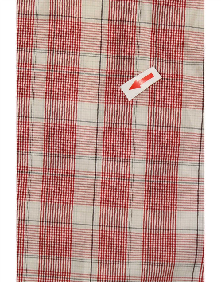 The North Face Camisa Hombre Nylon Cuadros Rojos Pequeños
