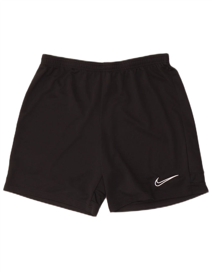 Nike Dri Fit - Pantalones cortos deportivos para hombre (poliéster), color negro