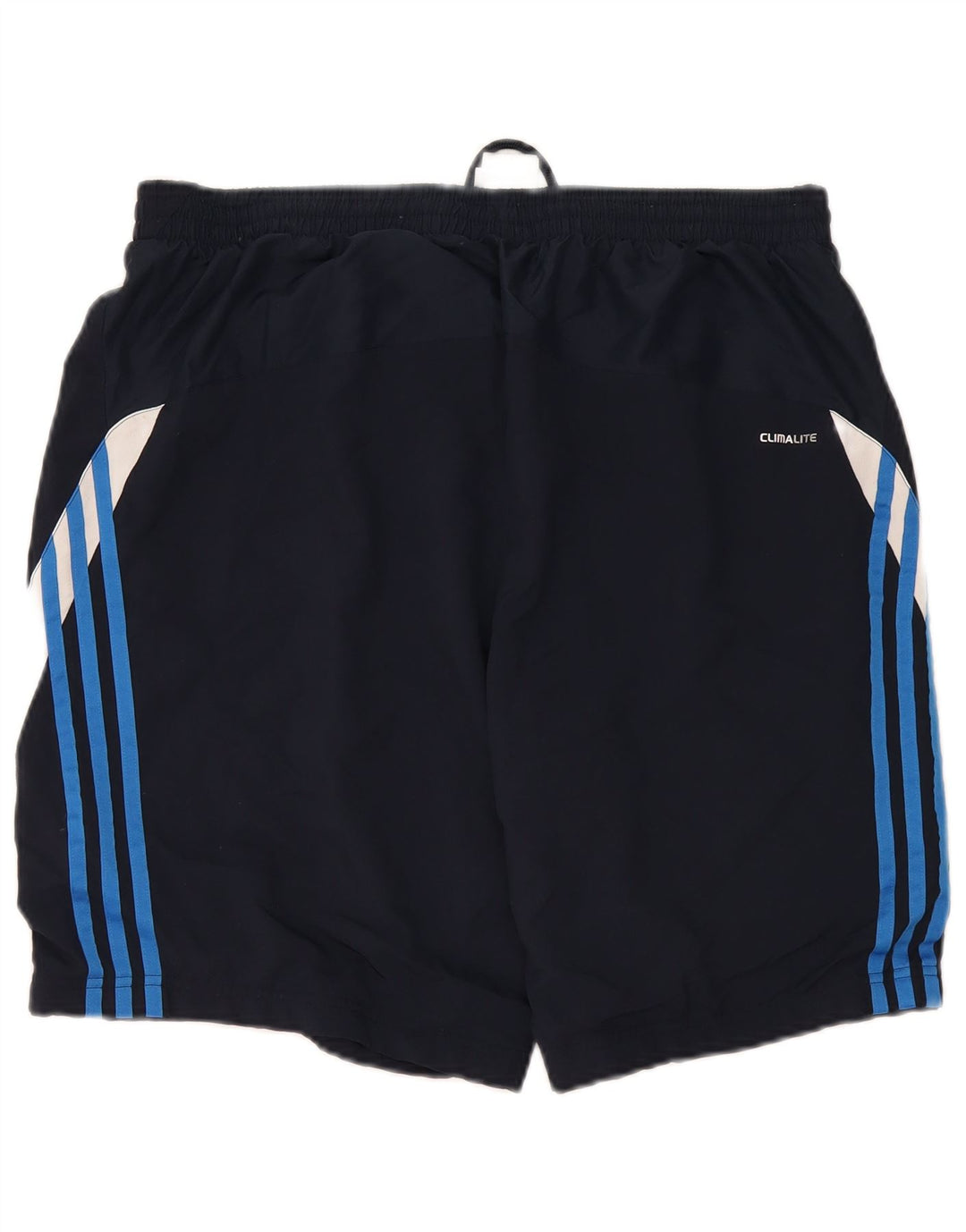 Adidas Pantalones cortos deportivos para hombre XL Azul marino Colorblock Poliéster
