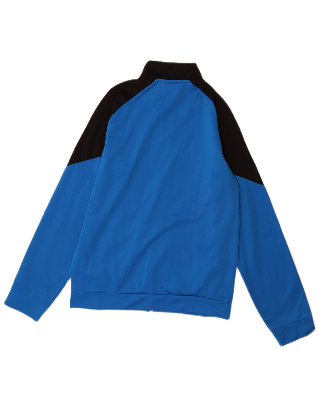 PUMA Chaqueta de chándal con gráfico para niños 13-14 años, color azul