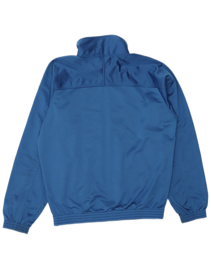 Champion Chaqueta De Chándal Con Gráfico Para Hombre, Poliéster Azul Pequeño