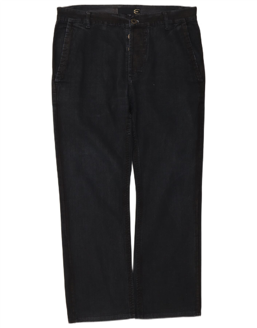 Just Cavalli Jeans rectos para hombre IT 48 Medium W34 L28 Azul marino