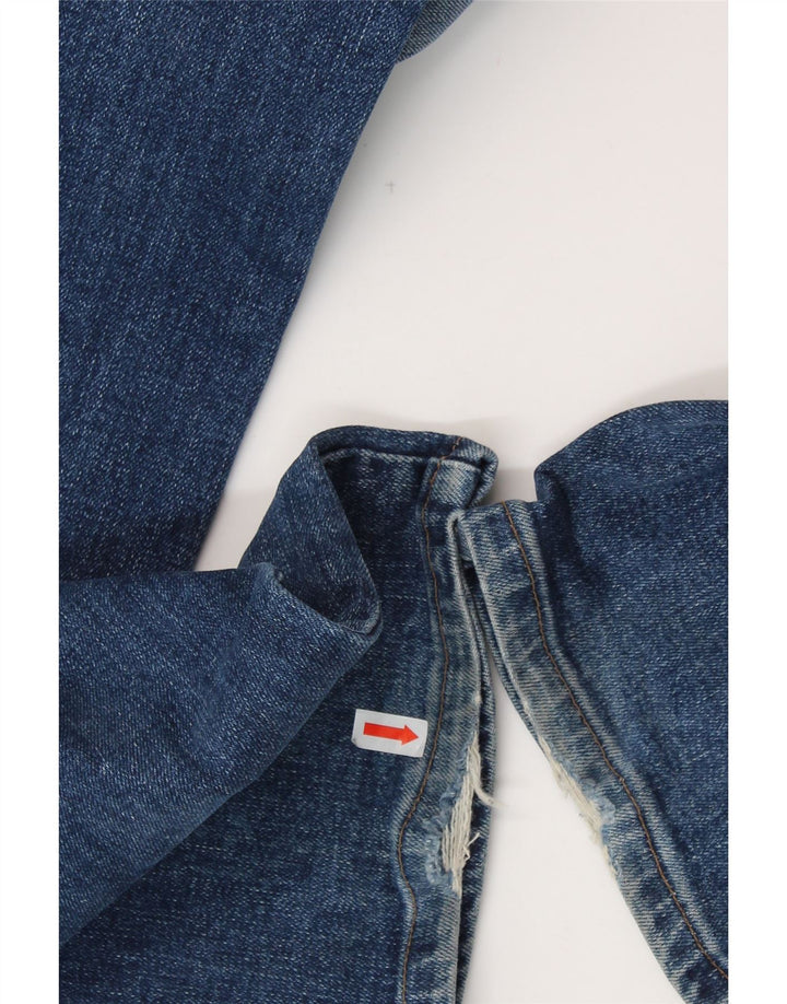 WRANGLER Vaqueros rectos para hombre W32 L33 Algodón azul