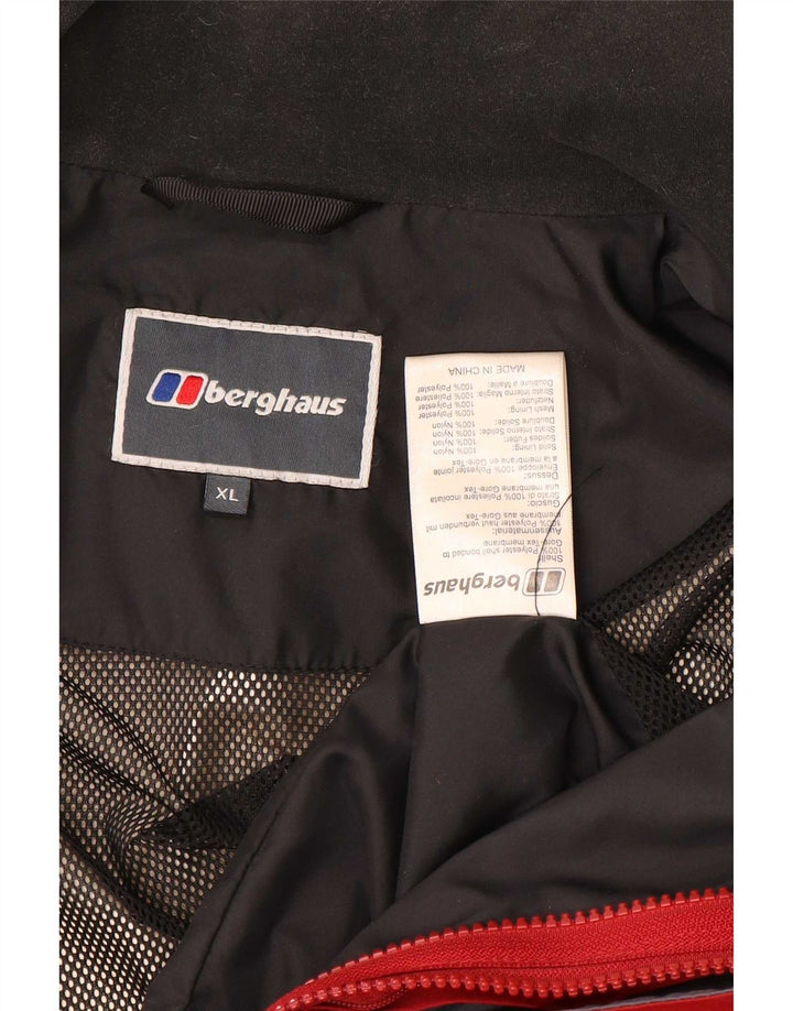 Berghaus Chubasquero para hombre UK 42 XL Nylon rojo