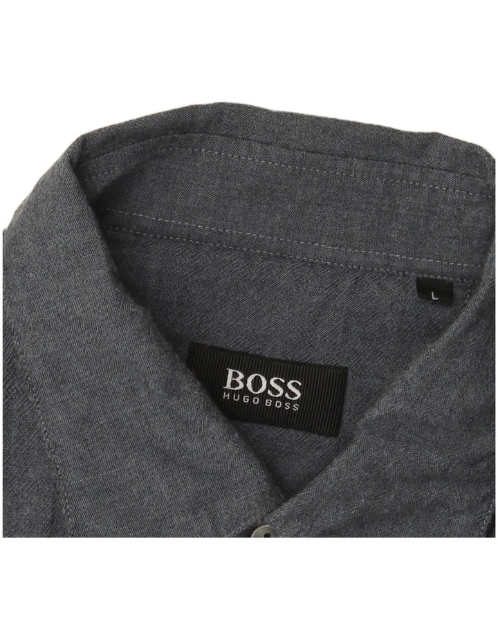 Camisa HUGO BOSS Hombre Grande Azul