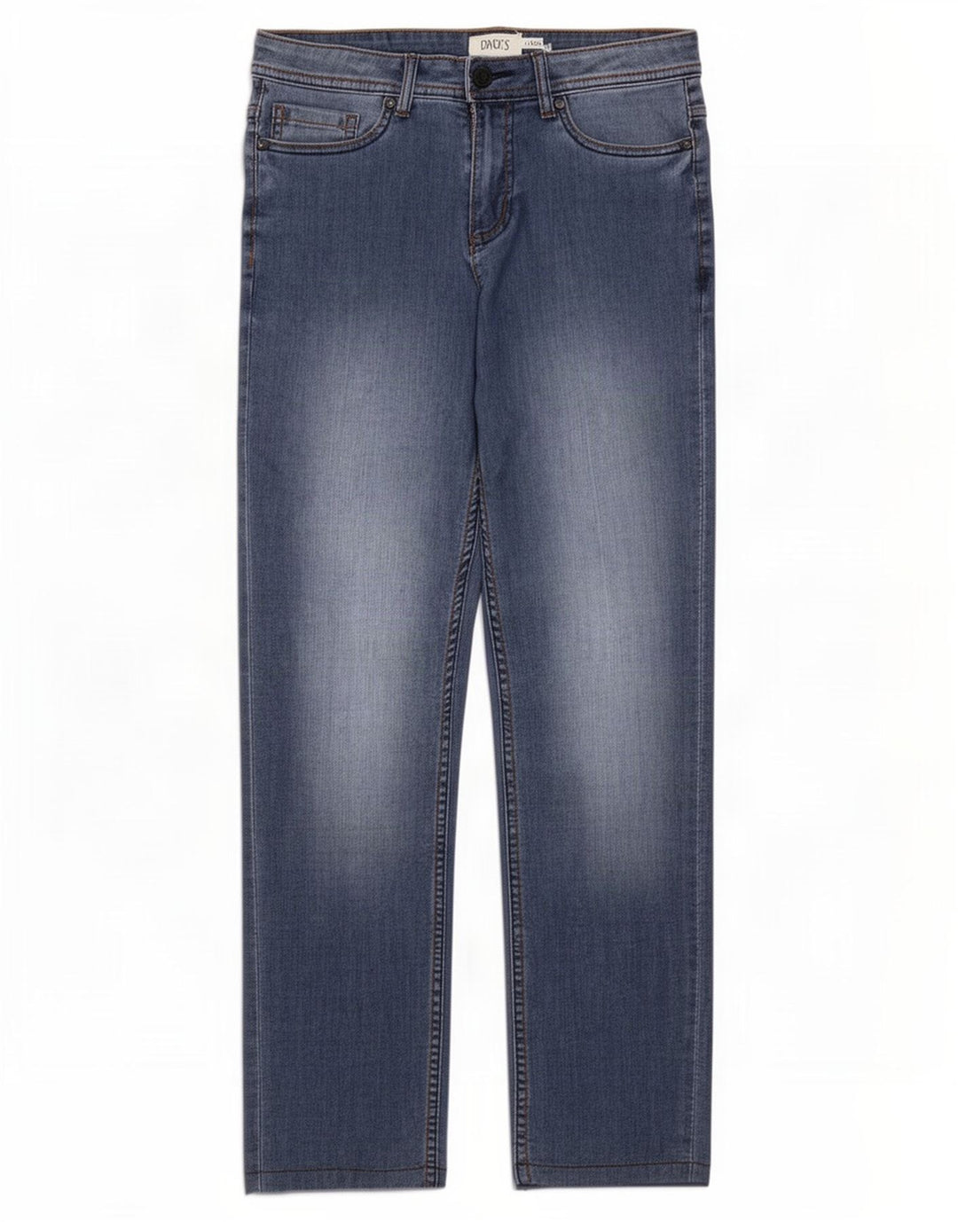Dack's Jeans rectos para hombre IT 46 Small W30 L28 Algodón azul