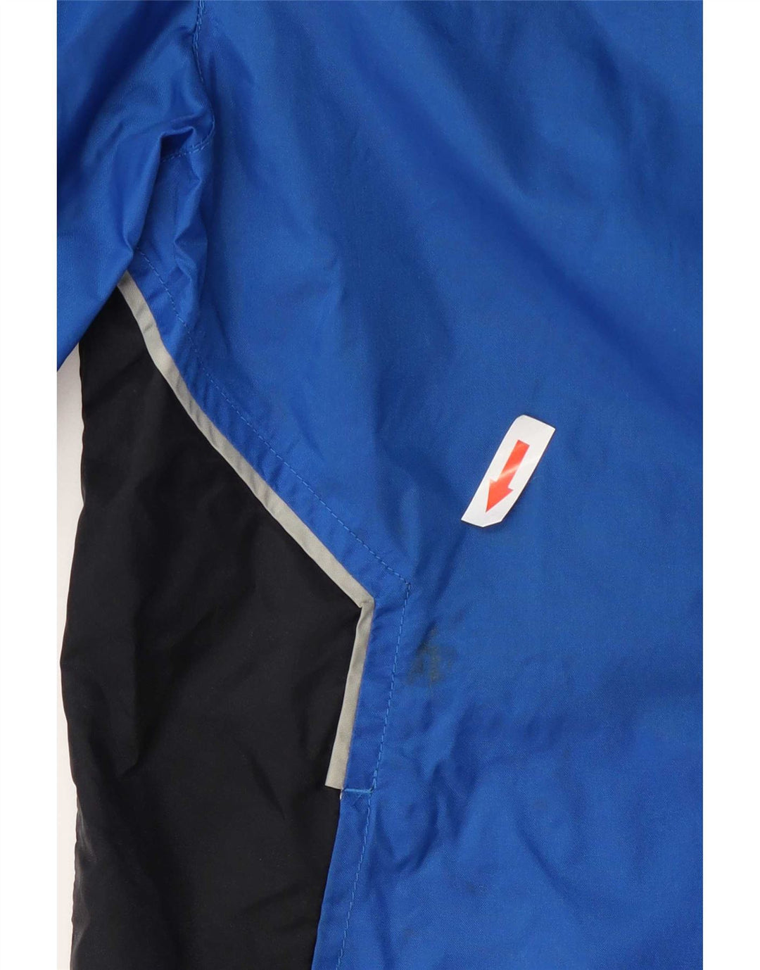 Puma Chaqueta impermeable con capucha para hombre UK 38 Medium Blue Colourblock Nylon