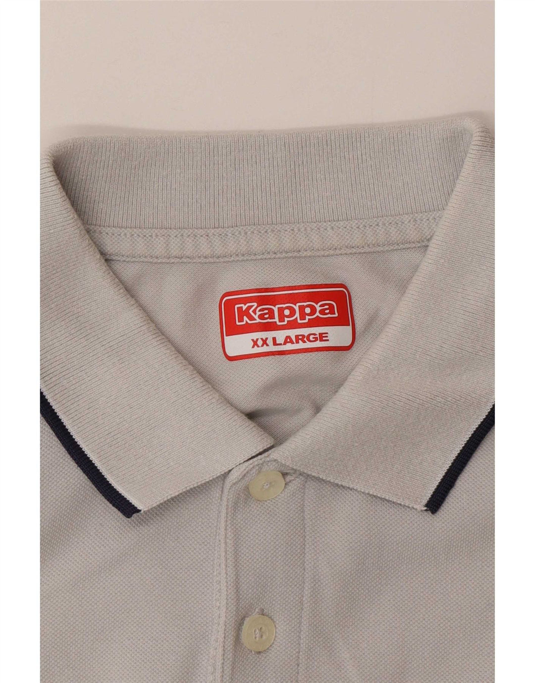 Kappa Mens Polo Shirt 2XL Grey
