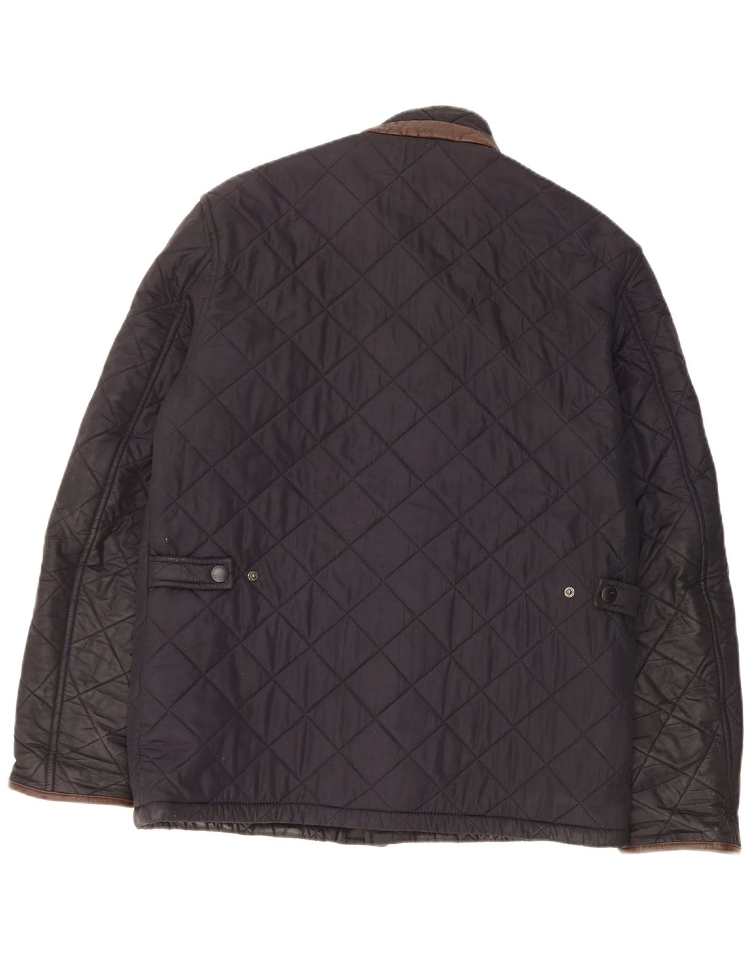 Barbour Chaqueta acolchada para hombre UK 36 Small Poliéster azul marino