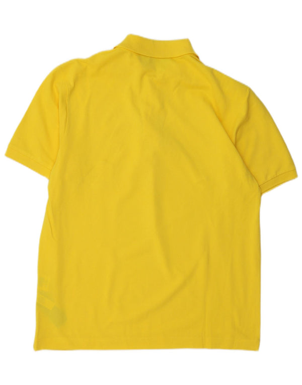 KAPPA Polo Hombre Grande Algodón Amarillo