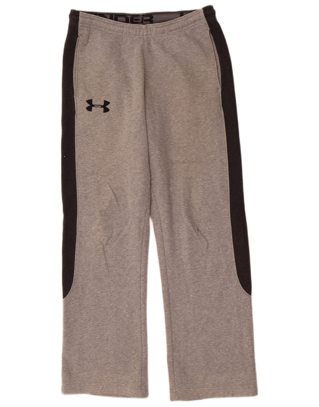 Under Armour Pantalones de chándal Cold Gear para hombre, color gris pequeño, color block