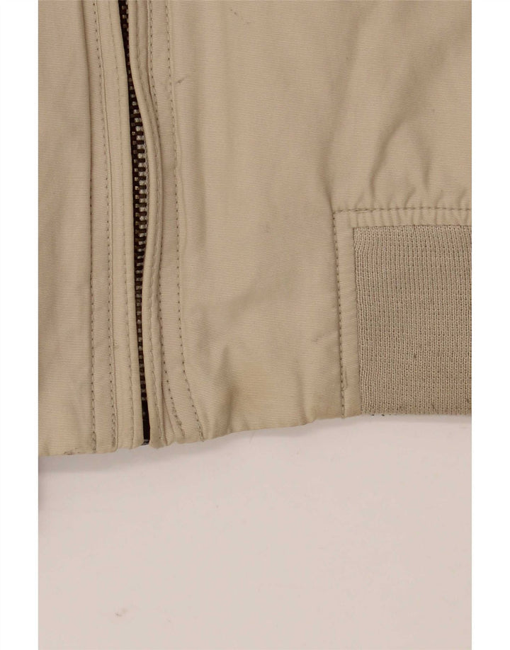 Schott Chaqueta Bomber Militar para Hombre UK 38 Algodón Beige Medio