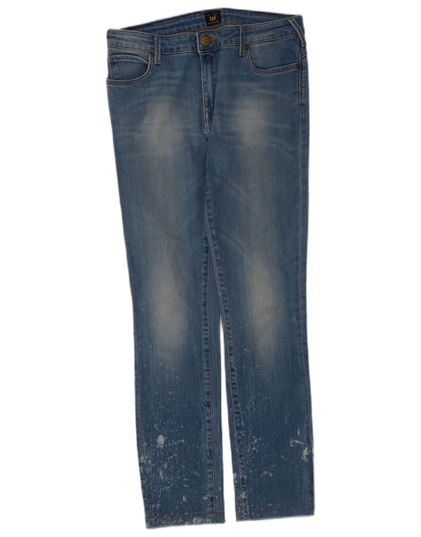 Vaqueros ajustados de temporada Jade para mujer Lee W30 L30 Algodón azul