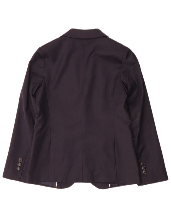 Zara Chaqueta Blazer 2 Botones Niño 9-10 Años Lana Azul Marino