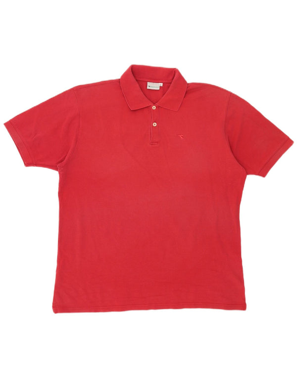 Polo Diadora Hombre XL Rojo