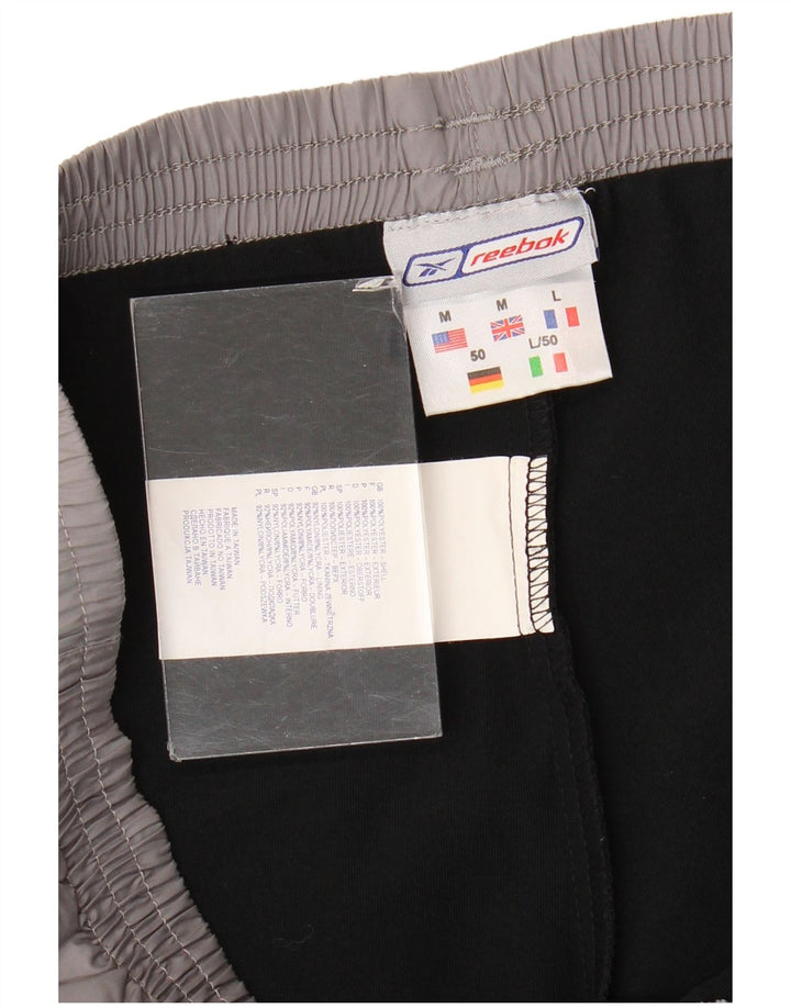 Pantalones cortos deportivos Reebok Hombre Gris medio Poliéster