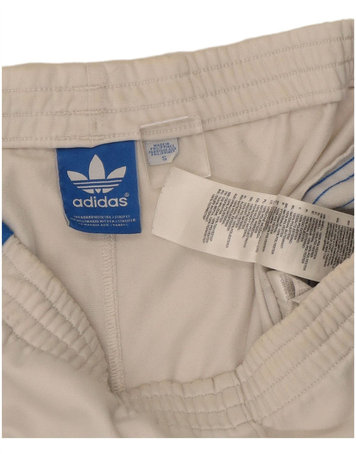 Pantalón De Chándal Adidas Hombre Small Blanco Poliéster