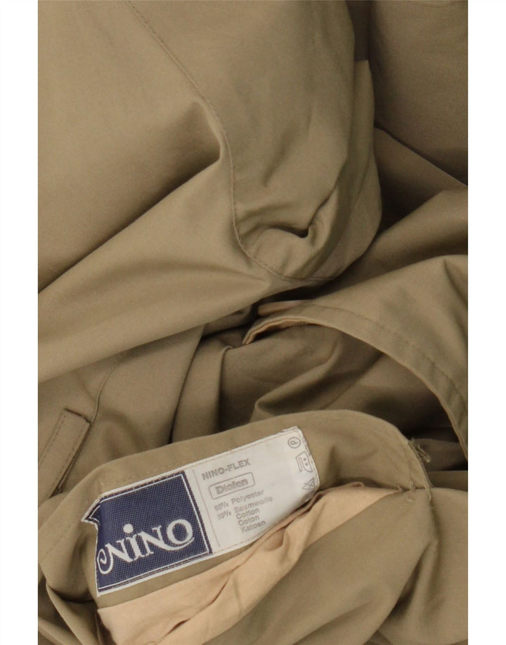 Abrigo NINO para hombre IT 50 poliéster marrón grande