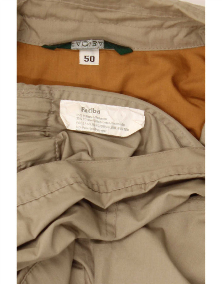 Faciba Chaqueta utilitaria para hombre IT 50 Large Caqui Poliéster