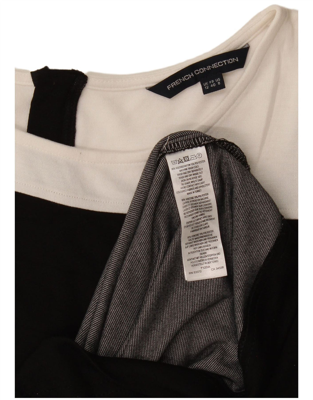 Vestido ajustado para mujer de French Connection, talla 42, talla mediana, color negro