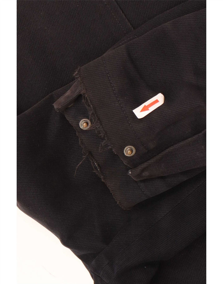 Brema Chaqueta utilitaria para hombre IT 46 Small Algodón negro