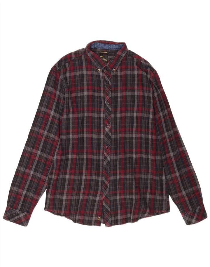 Camisa de franela para hombre Rifle XL Red Check