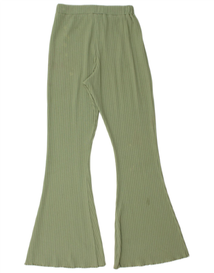 Nike - Pantalones de chándal acampanados para mujer, talla 40, color verde medio