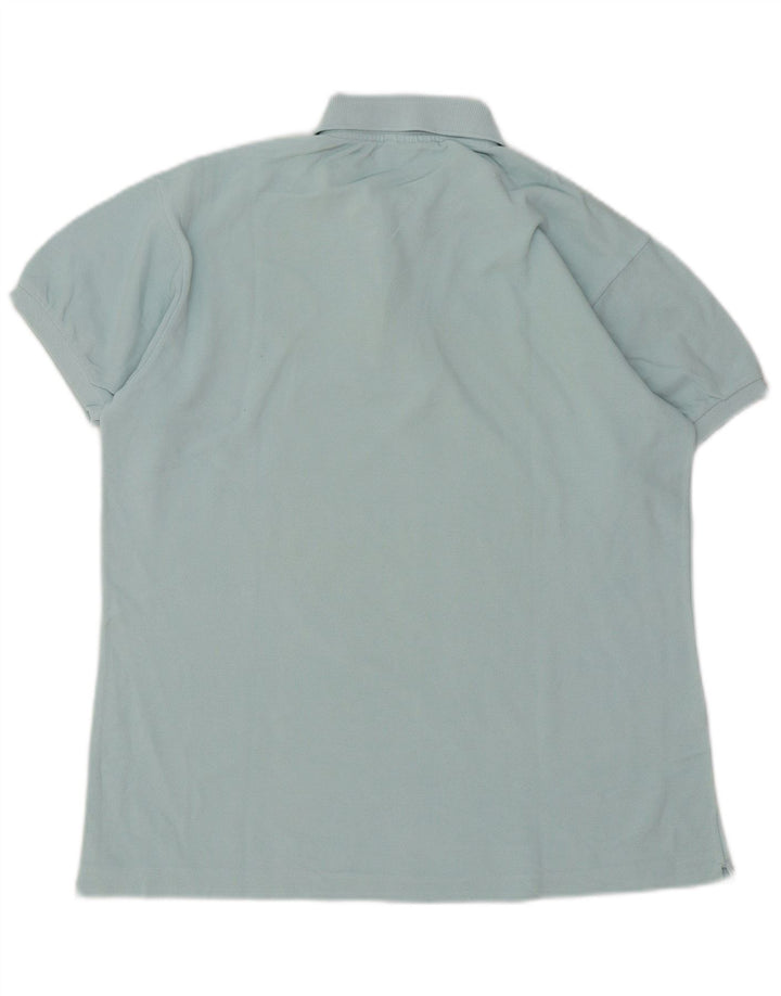 Polo Lacoste para hombre talla 4 mediano algodón turquesa