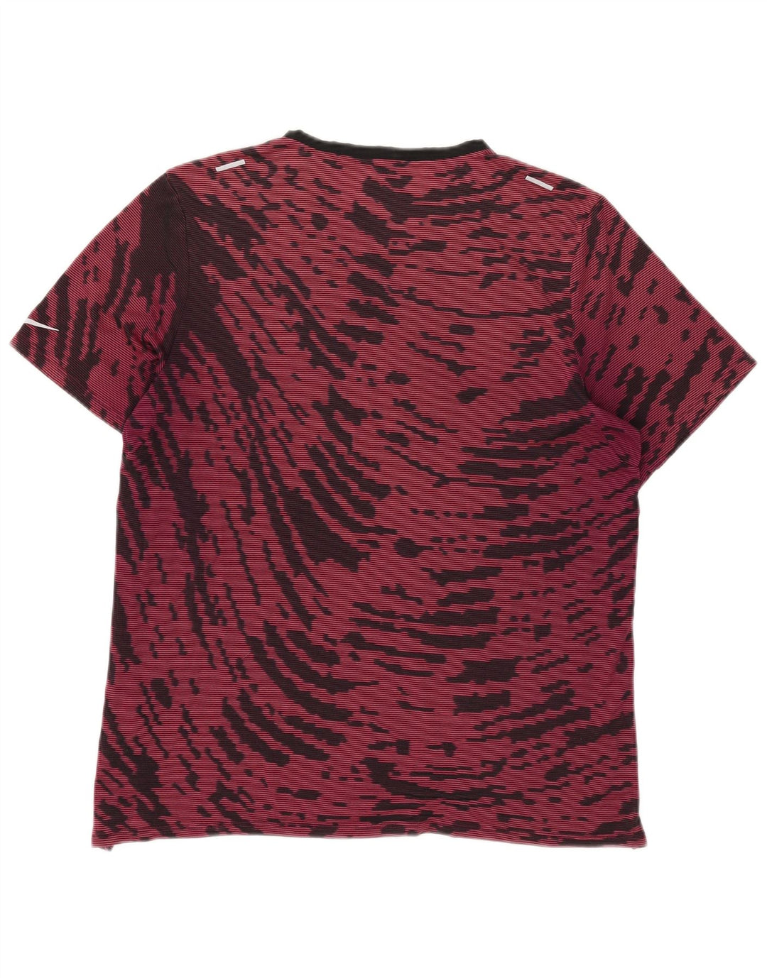Nike Camiseta Dri Fit para hombre Top grande Borgoña Tie Dye Poliéster