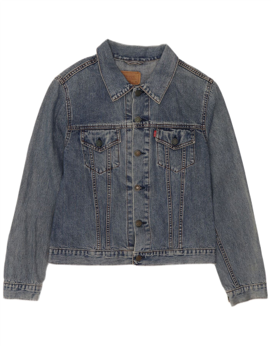 Levi's Chaqueta Vaquera Niño 10-11 Años XL Algodón Azul